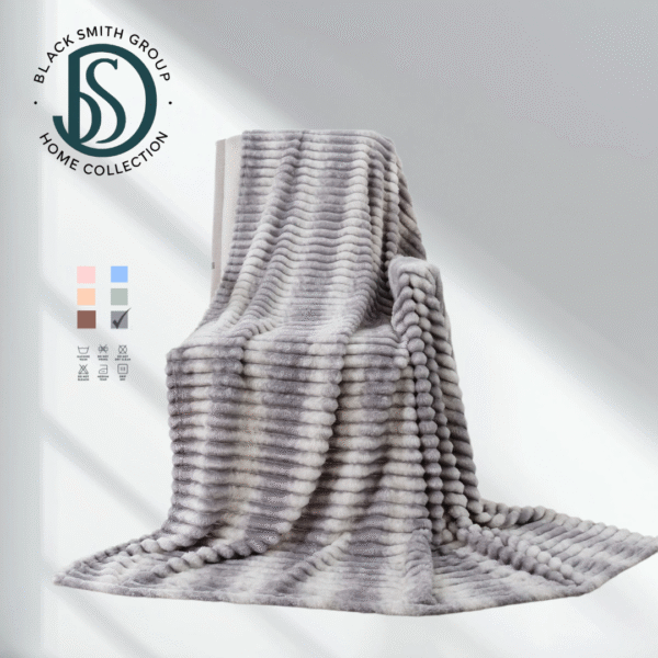 Double Size 220×240 cm | 6 Beautiful Colours Soft, cozy, and perfect for every home 🖤
